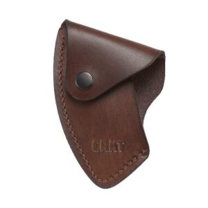Columbia River CRKT Berserker full grained leather sheath with hand-oiled finish