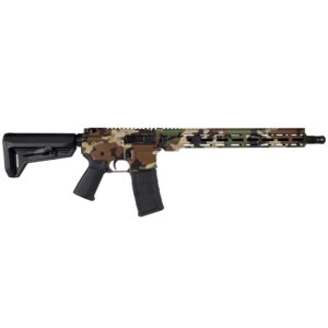 Shark Coast Tactical M81 Woodland AR-15 5.56 NATO 16in profile