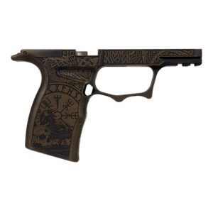 Shark Coast Tactical X65 Sharktooth Viking grip module for Sig Sauer P365X P365XL in 7075 aluminum