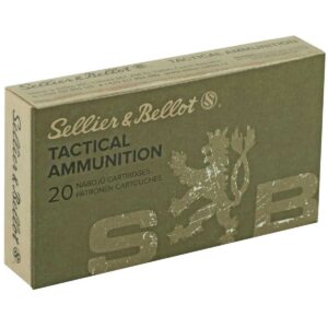 Sellier & Bellot Rifle Ammunition 7.62x39mm 123 gr FMJ 2420 fps 20/ct