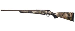 Tikka T3x Lite Veil Wideland left‑hand bolt rifle in 7mm PRC with bronze Cerakote accents