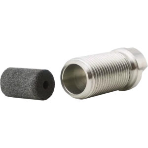 Turner Fabrications Traditions Thunder Dome steel breech plug, silver finish