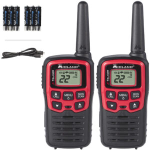 Midland X-Talker T31VP two-way radios 2-pack front view