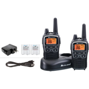 Midland X-Talker T71VP3 two-way radio 2-pack with charger and accessories