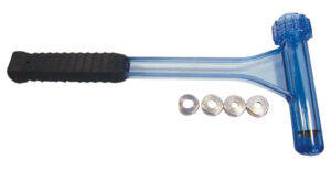 Berry's 15315 bullet puller with rubberized handle and four collets