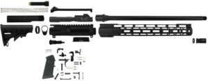 TacFire SSRK45ACPLPK AR build kit 45 ACP 16 inch nitride barrel black finish