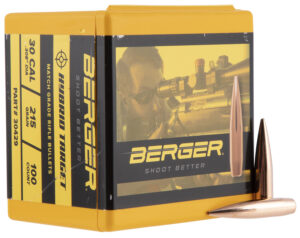Berger Bullets .30 Cal 215gr Hybrid Target bullet 100 per box