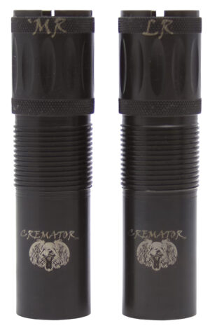 Carlson's Cremator 11602 black extended choke tubes for Benelli Crio 12GA, two-pack set