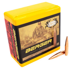 Berger Elite Hunter 6.5mm (.264) 156 gr Hybrid Boat Tail bullets 100 per box
