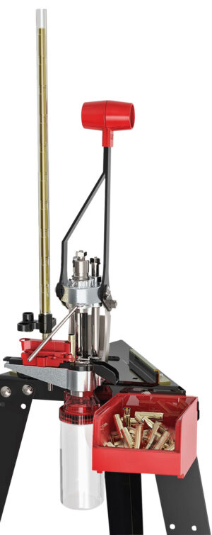Lee Precision 90933 Automatic Processing Press with automation kit, feed tubes and 22-caliber bullet feed jaws