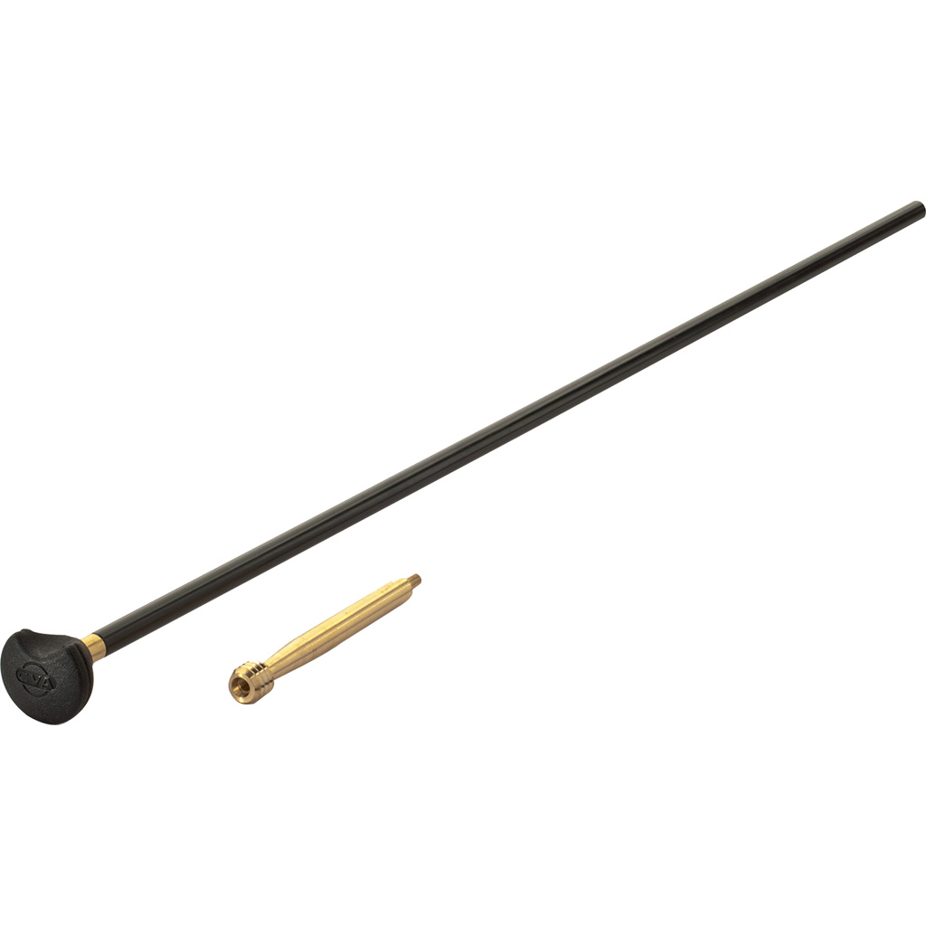 CVA PalmSaver 26-inch replacement ramrod for .50 cal Thompson/Center barrel with polymer palm rest and jag extension
