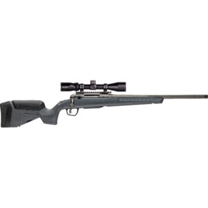 Savage 110 Trailblazer XP .22 ARC 20 inch fluted bolt-action rifle in flat dark gray synthetic stock with mounted 3-9x40 scop