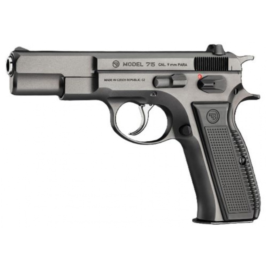 CZ 75 Legend Pistol  9mm 4.6 in. Blued w/ Manual Safety 16 rd.