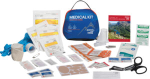 Adventure Medical Kits Mountain Hiker first aid kit in blue with water-resistant bag
