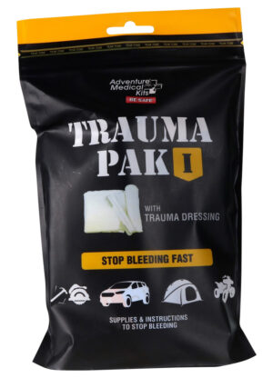 Adventure Medical Kits Trauma Pak I first-aid kit with clotting gauze and DryFlex bag