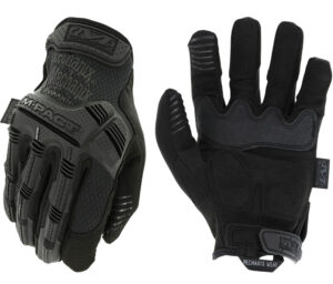 Mechanix Wear M-Pact Covert tactical glove large black synthetic leather Armortex