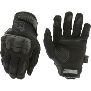 Mechanix Wear M-Pact 3 glove black large synthetic leather with thermoplastic rubber knuckle guard
