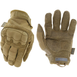Mechanix Wear M-Pact 3 tactical glove Medium Coyote synthetic leather with knuckle guard
