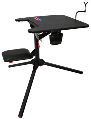 Birchwood Casey MSB300 Swivel Action Shooting Bench 29" W x 29" L black steel