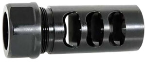 APA Gen 2 Little Bastard self-timing muzzle brake in black nitride with 5/8-24 threads for 30 cal rifle