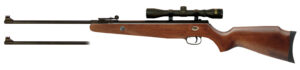 Beeman 1073GP Grizzly X2 .177 gas piston air rifle with 4x32mm scope and hardwood stock