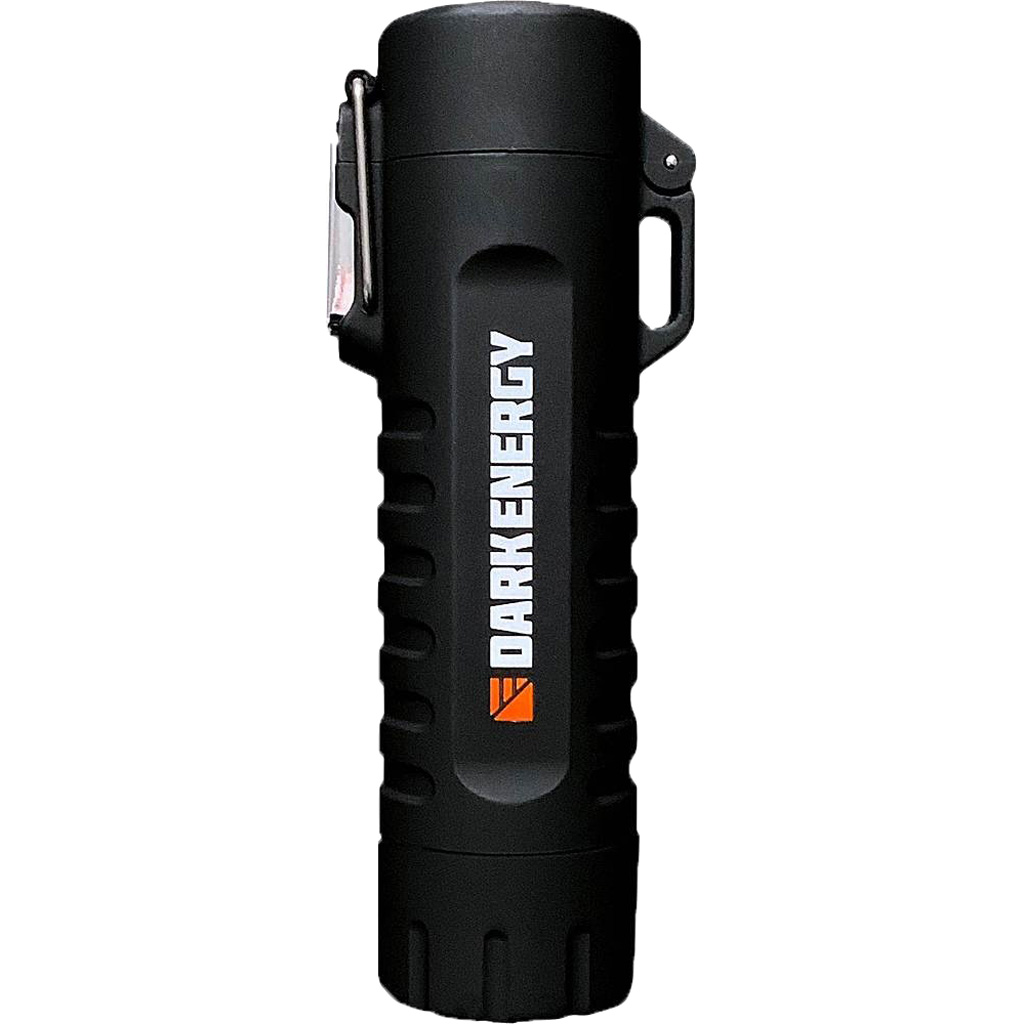 Dark Energy Plasma Lighter Black - Rechargeable Dual-Arc Windproof - Image 2