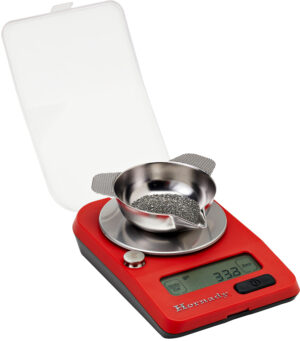 Hornady G3-1500 digital powder scale, red, 1500-grain capacity