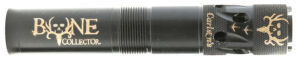 Carlson's Bone Collector 20 gauge extended ported turkey choke tube in matte black stainless steel