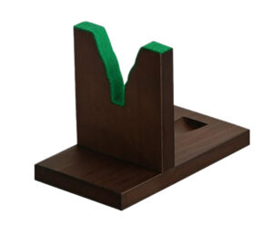 Turner Fabrications Traditions A1308 wooden display and loading stand, brown, multi-caliber