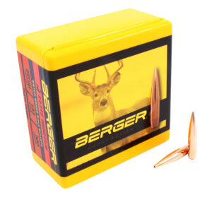 Berger Elite Hunter .25 cal 133 gr boat tail bullets 100 per box