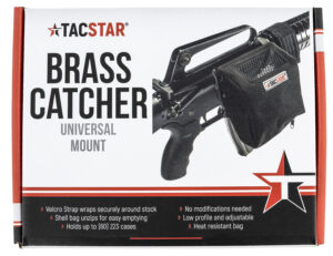 Universal brass catcher black canvas Velcro mount holds up to 60 .223 cases