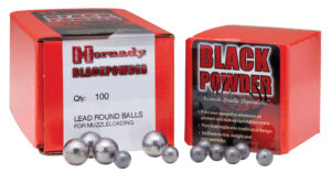 Hornady lead round balls .395 diameter, 100 count box