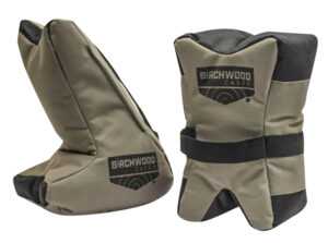 Birchwood Casey Tactical Tac-Match two-piece prefilled shooting rest set nylon