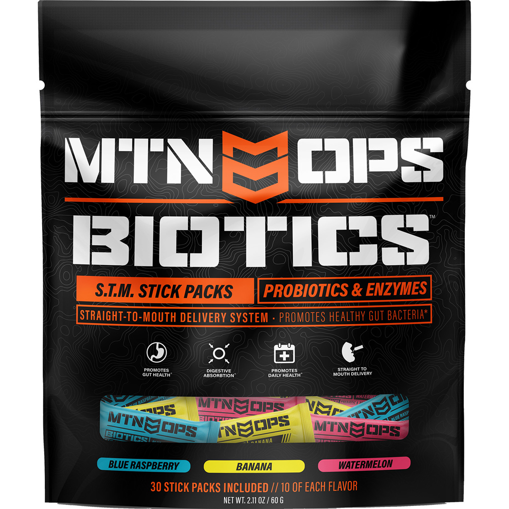 MTN Ops Biotics STM Stick Pack 30 ct. - Alexander's