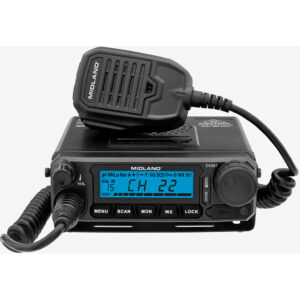 Midland MXT500 50 Watt Micro Mobile GMRS Radio front view