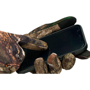 Blocker Outdoors Shield S3 Touch Text Glove RT APX Medium with silicone-printed palm and touch-tech fingertips
