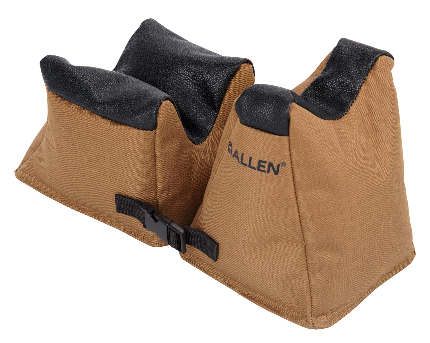 Allen X-Focus Front and Rear Gun Rest Combo, Coyote/Black