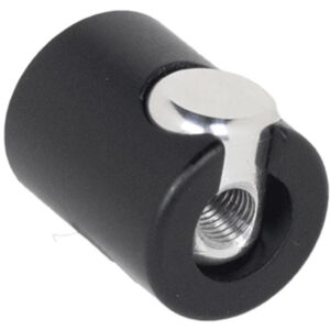 Viper Stabilizer Quick Disconnect Straight mount — 1 in OD, 6061 aluminum, black anodized
