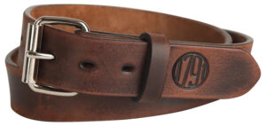 1791 Gunleather BLT014852VTGA vintage leather gun belt 48/52 1.5-inch