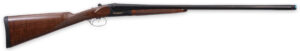 Weatherby Orion SxS 20 gauge side by side shotgun with blued barrels and walnut stock