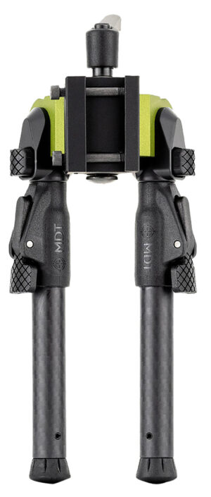 MDT GRND-POD bipod green/black carbon fiber and aluminum, adjustable 4.5-9 in