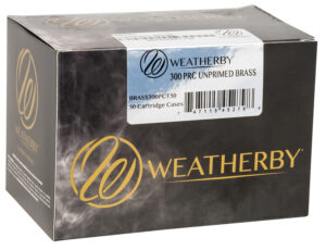 Weatherby 300 PRC unprimed brass cases 50 per box