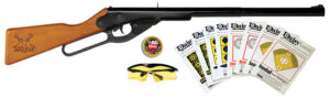 Daisy Buck 105 .177 BB lever-action air rifle with kit accessories