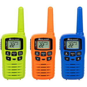 Midland X-Talker T10 three-pack multi-color two-way radios