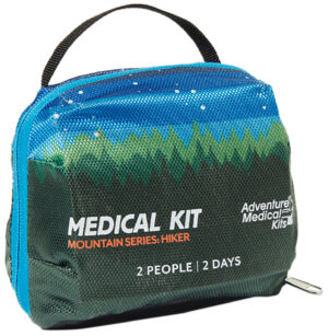 Adventure Medical Kits Mountain Hiker first aid kit in orange/blue, water resistant