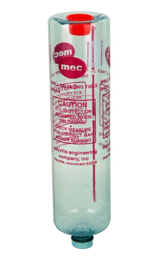 MEC Outdoors 8042 magnum shot and powder bottle, large hard plastic