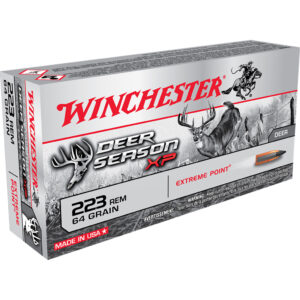 Winchester Deer Season XP .223 Rem 64 gr 20rd box polymer tip rifle ammunition
