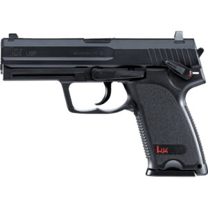 Umarex HK USP .177 Cal CO2 BB air pistol in black, side profile