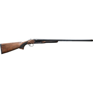 Pointer FT6 12ga side-by-side shotgun 28in Turkish walnut stock blued finish