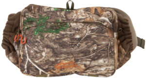 Allen Tundra Waist Pack with handwarmer pocket in Olive/Realtree Edge